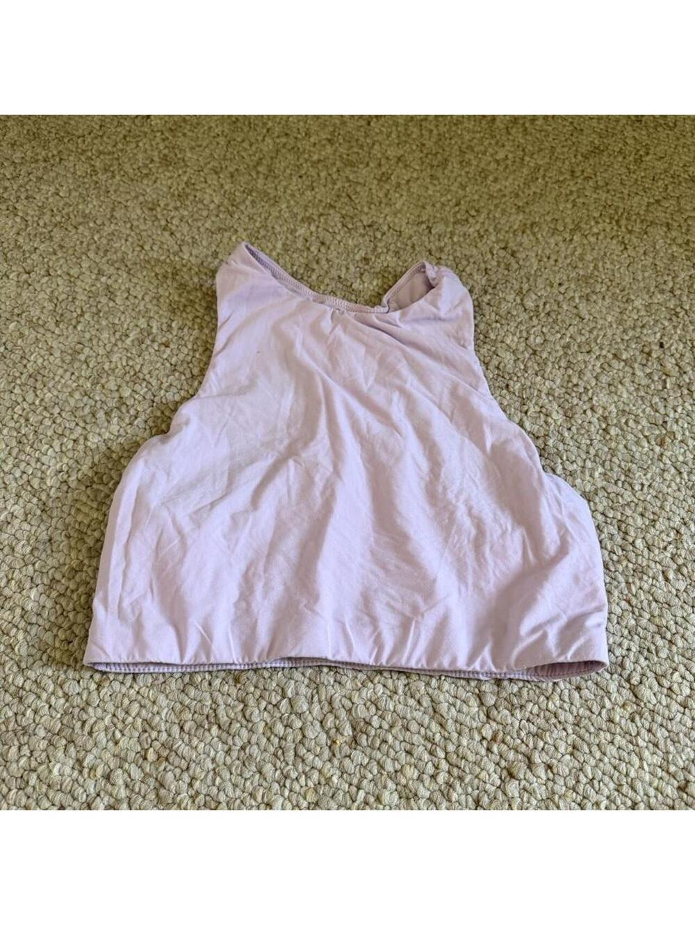 Skims light purple fits everybody high neck bra